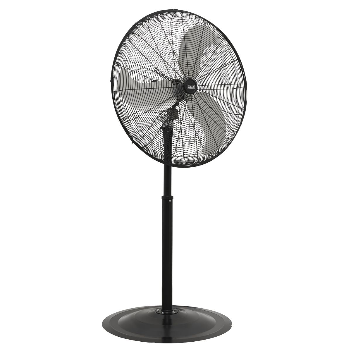 Sealey Industrial High Velocity Oscillating Pedestal Fan 30" 230V - Image 1