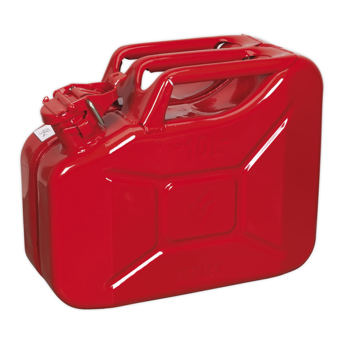 Sealey Jerry Can 10L - Red - Image 1