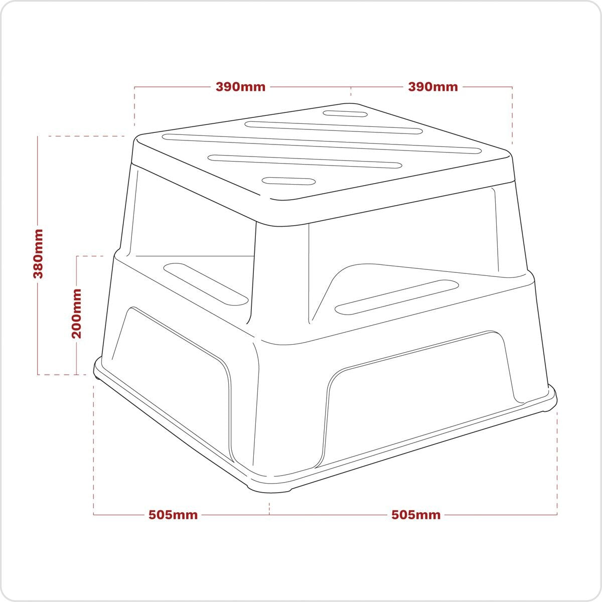 Sealey Heavy-Duty Platform Safety Step - Image 5