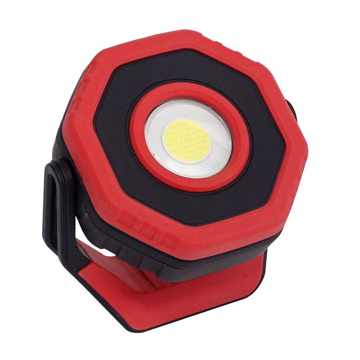 Sealey Rechargeable 360¬∞ Pocket Floodlight with Magnet 7W COB LED - Red - Image 7