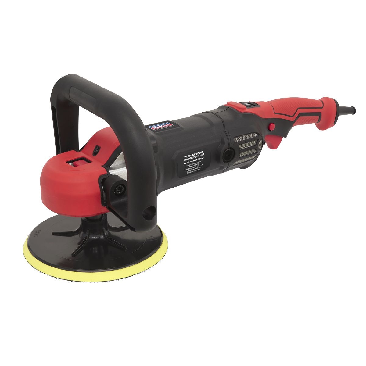 Sealey 180mm Variable Speed Sander/Polisher 1400W/230V - Image 1