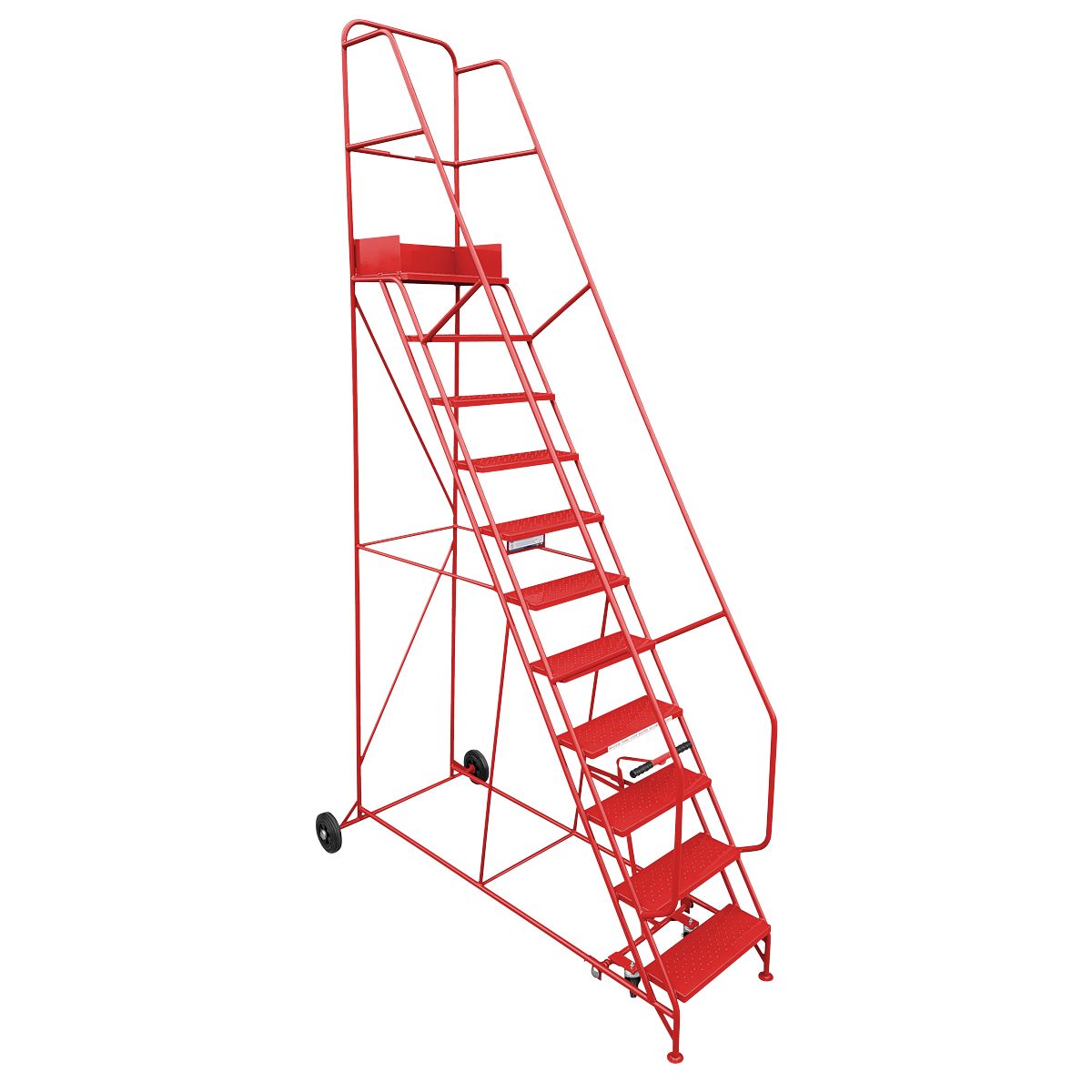 Sealey Mobile Safety Steps 11-Tread - Image 1