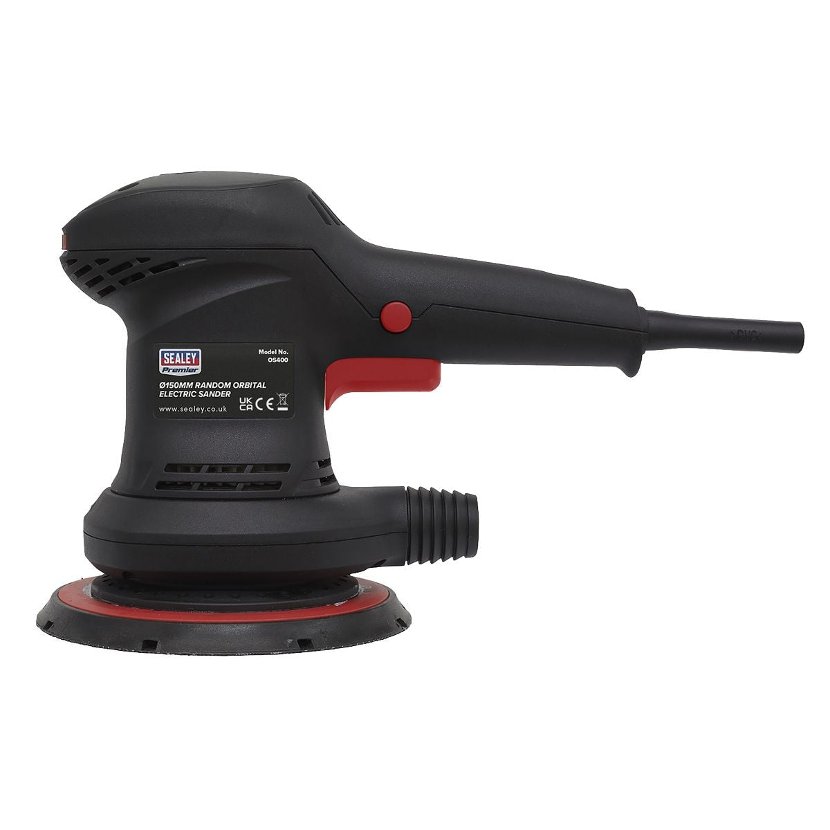 Sealey Premier 150mm Random Orbital Electric Sander 400W/230V - Image 3