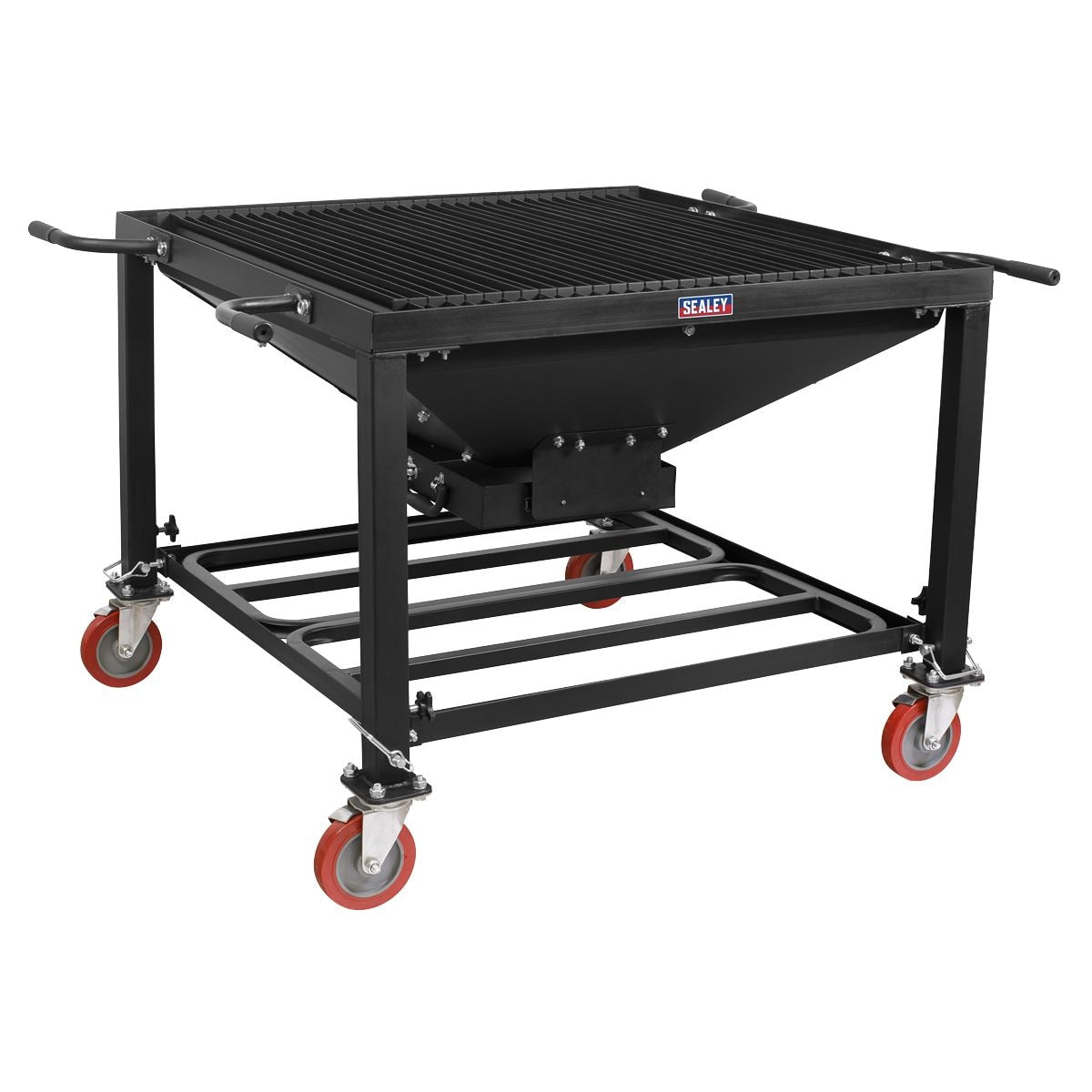 Sealey Adjustable Height Plasma Cutting Table/Workbench with Castor Wheels - Image 1