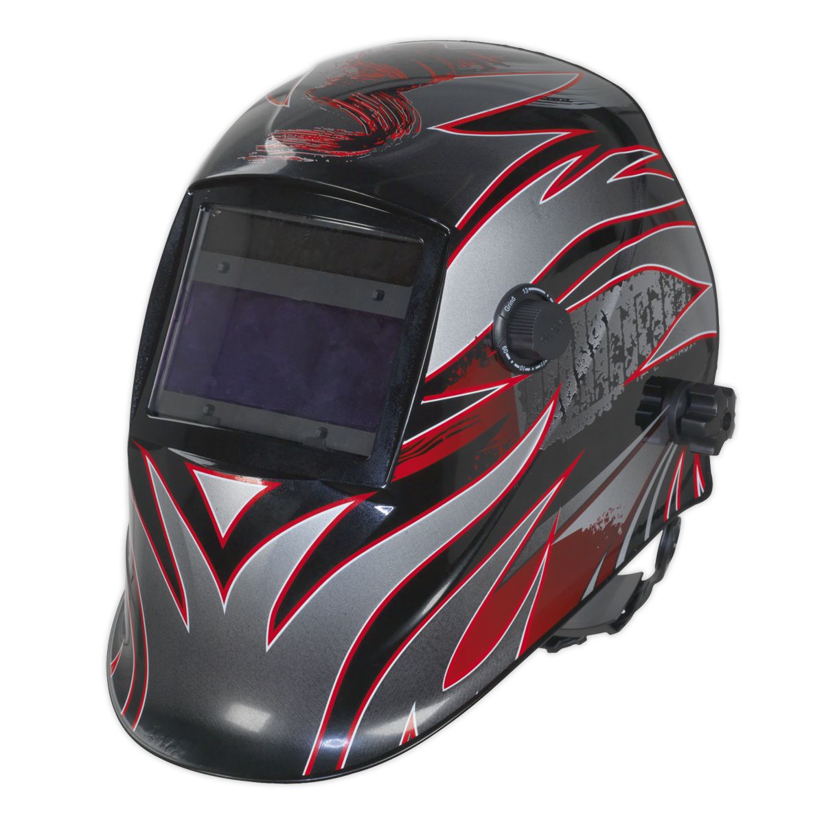 Sealey Auto Darkening Welding Helmet Shade 9-13 - Image 1