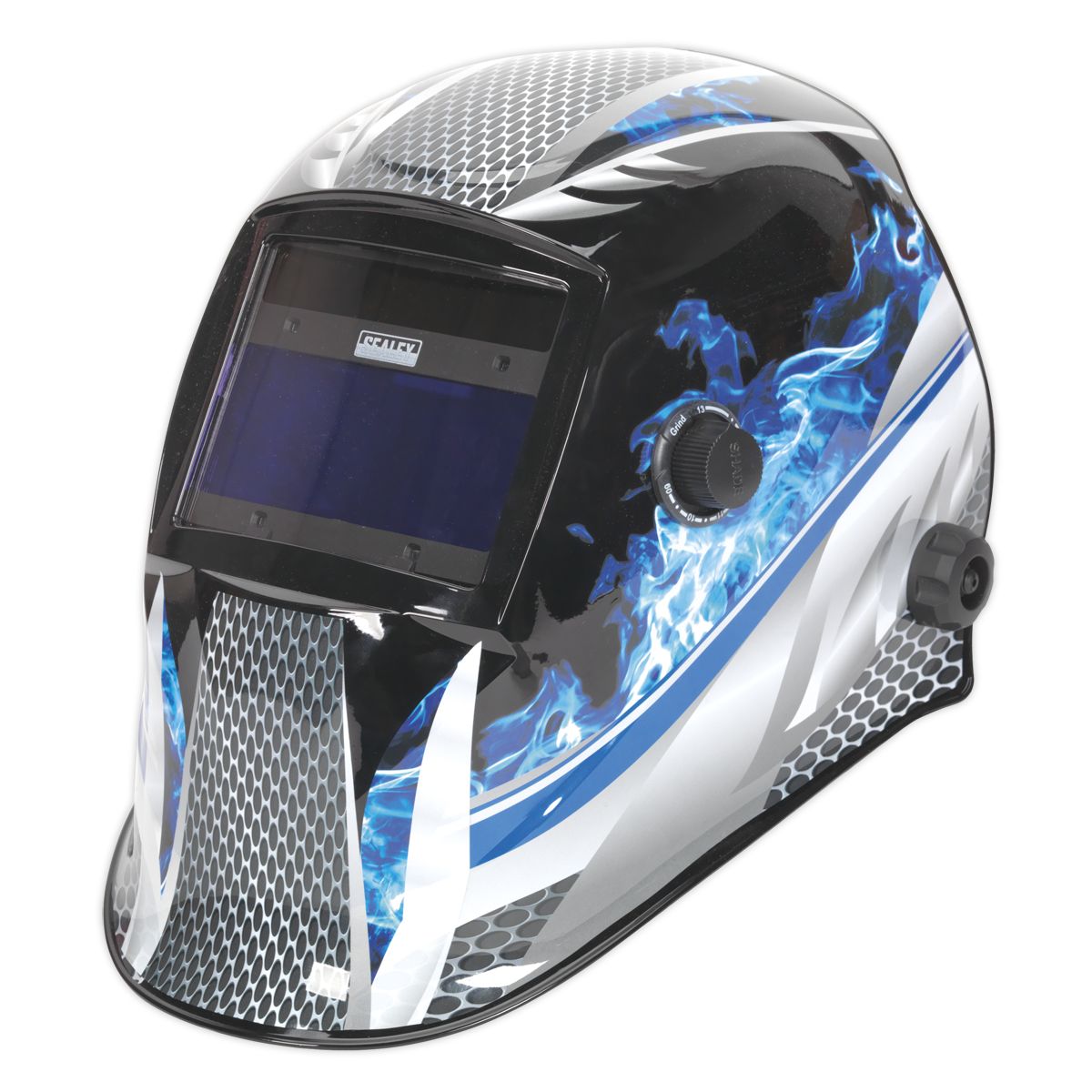 Sealey Auto Darkening Welding Helmet Shade 9-13 - Image 1