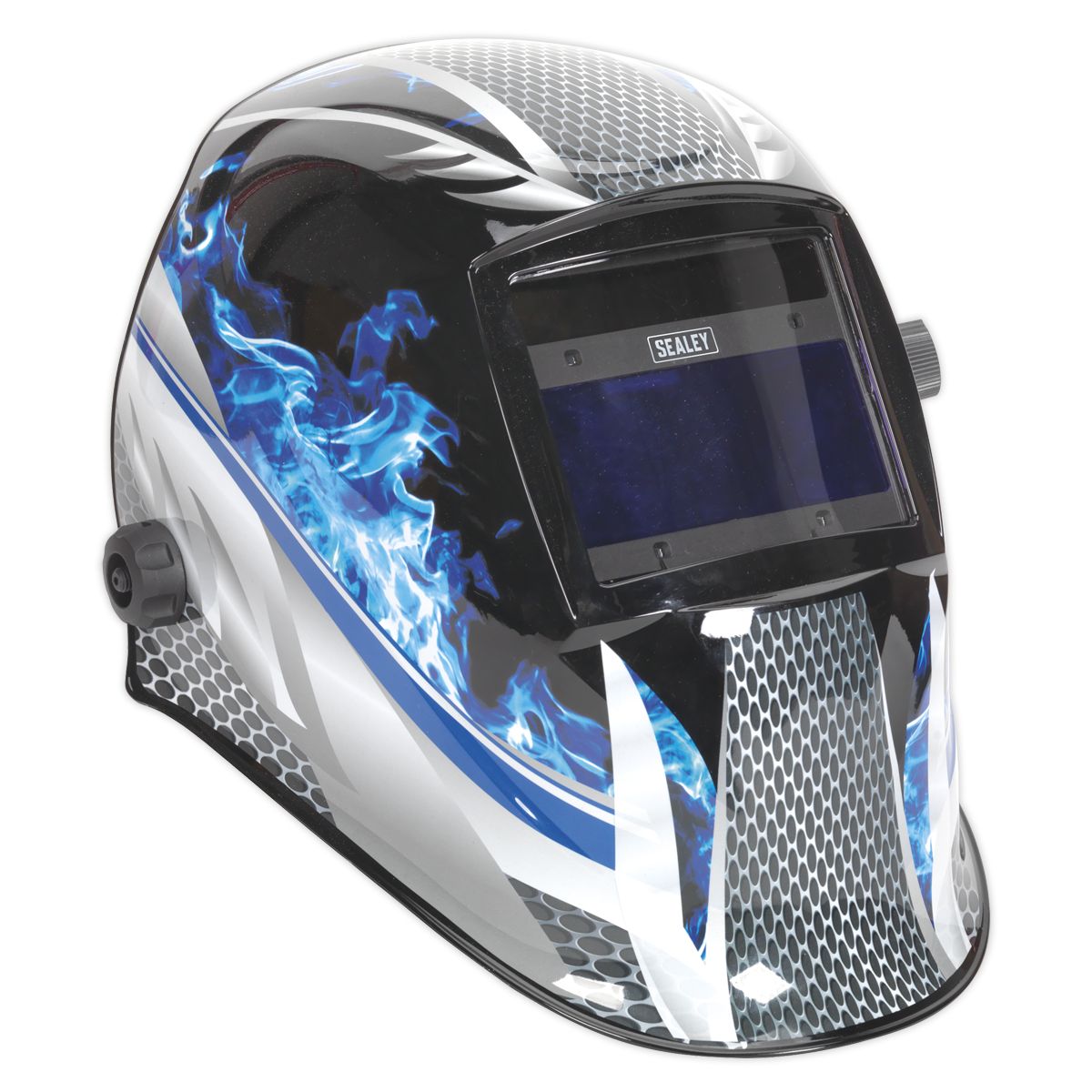 Sealey Auto Darkening Welding Helmet Shade 9-13 - Image 2