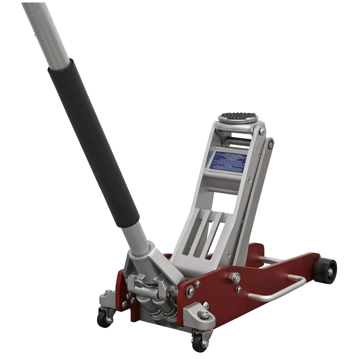 Sealey Premier Low Profile Aluminium Trolley Jack with Rocket Lift 2.5 Tonne