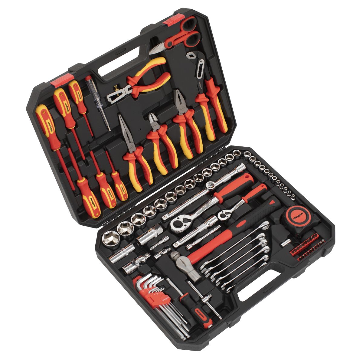 Sealey Siegen Electrician's Tool Kit 90pc