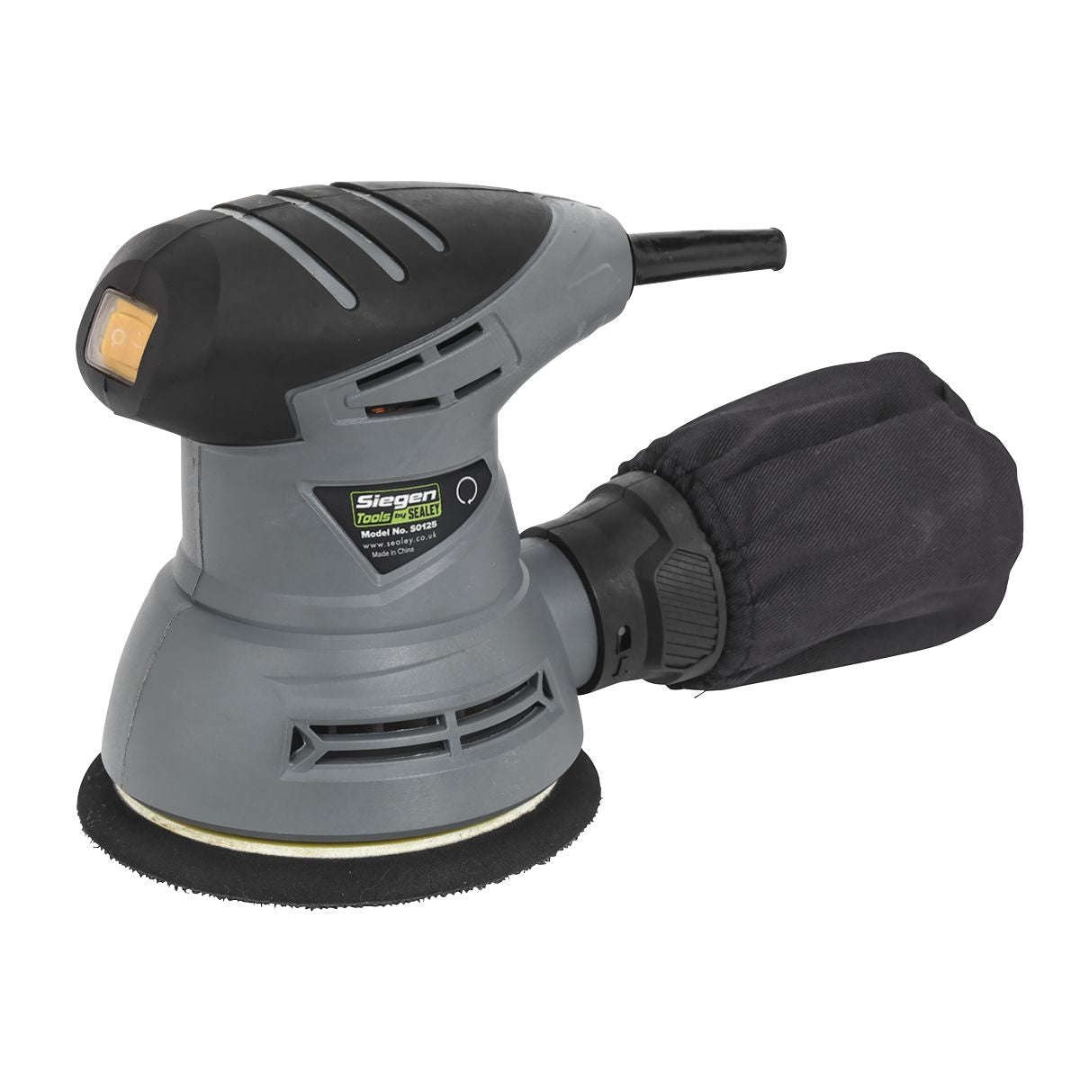 Sealey Siegen 125mm Dual Action Palm Sander 240W/230V - Image 1