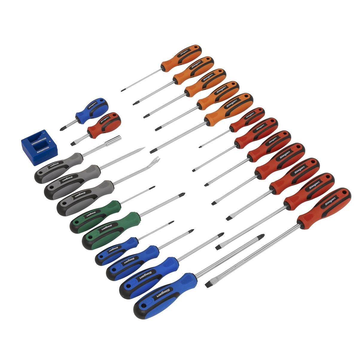 Sealey Siegen Soft Grip Screwdriver Set 24pc - Image 1