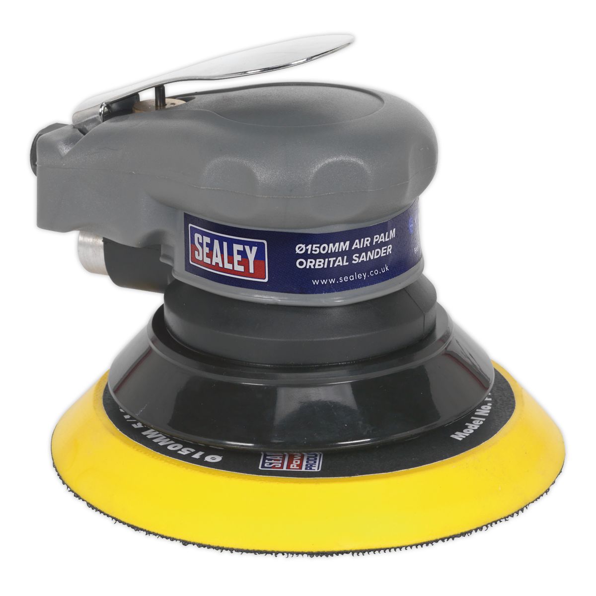 Sealey Air Palm Orbital Sander 150mm - Image 2