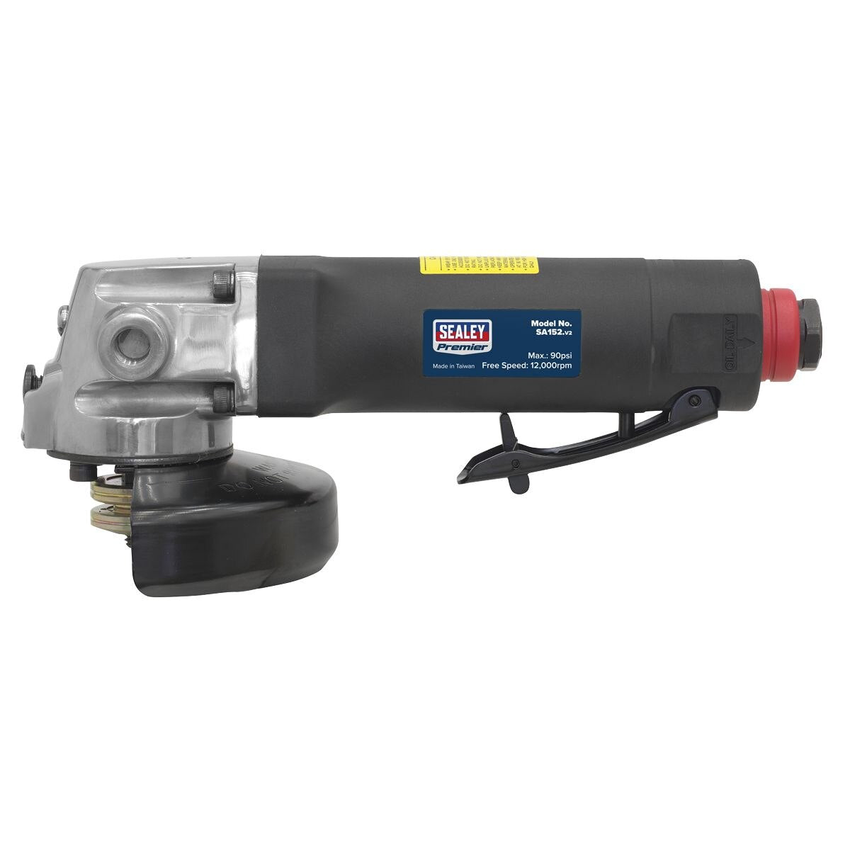 Sealey Premier Composite Air Angle Grinder 100mm - Image 4