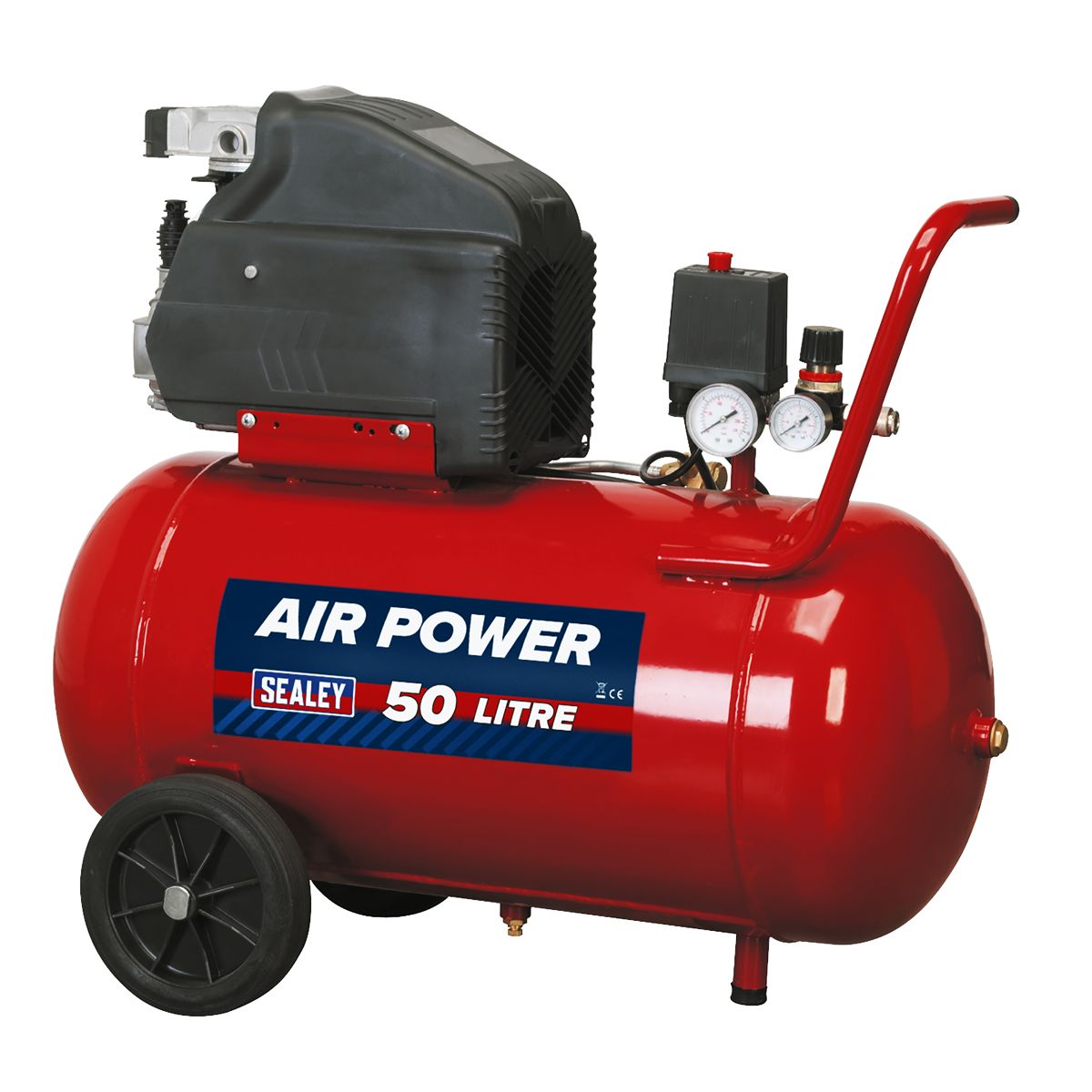 Sealey 50L Direct Drive Air Compressor 2hp - Image 1