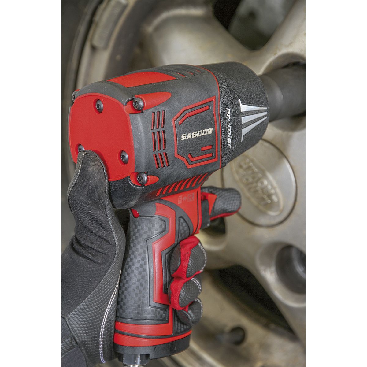 Sealey Premier Twin Hammer Composite Air Impact Wrench 1/2"Sq Drive - Image 4