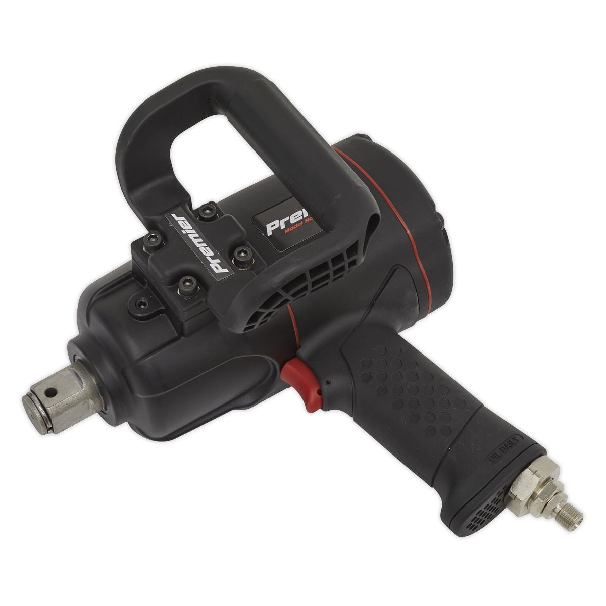 Sealey Premier Twin Hammer Composite Air Impact Wrench 1"Sq Drive - Image 1