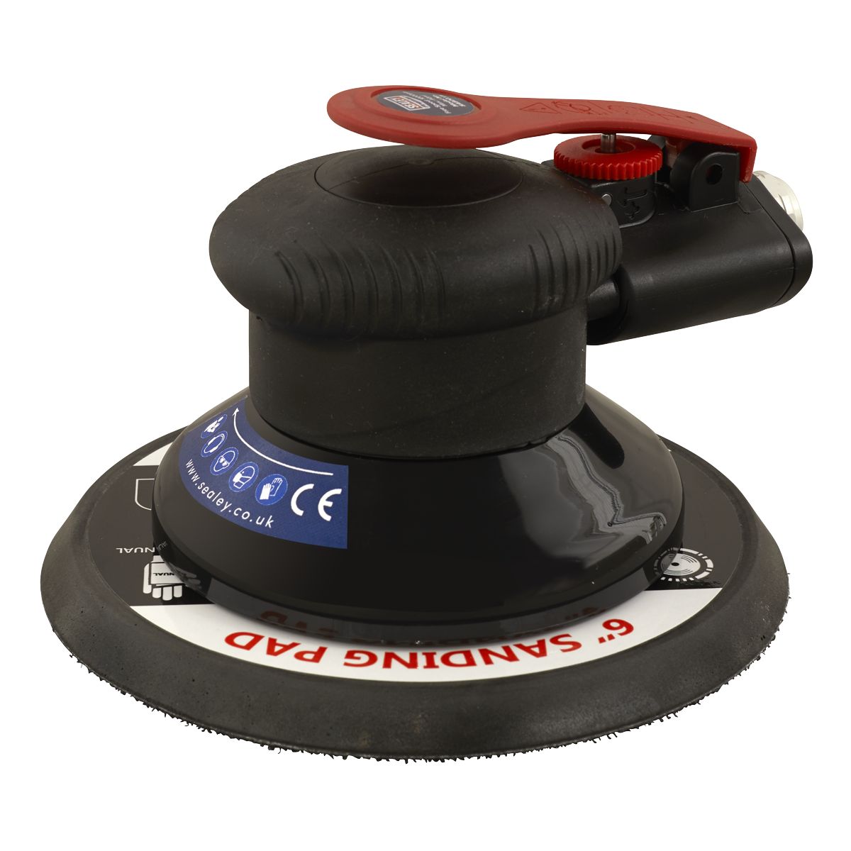 Sealey Premier Air Palm Orbital Sander 150mm - Image 1