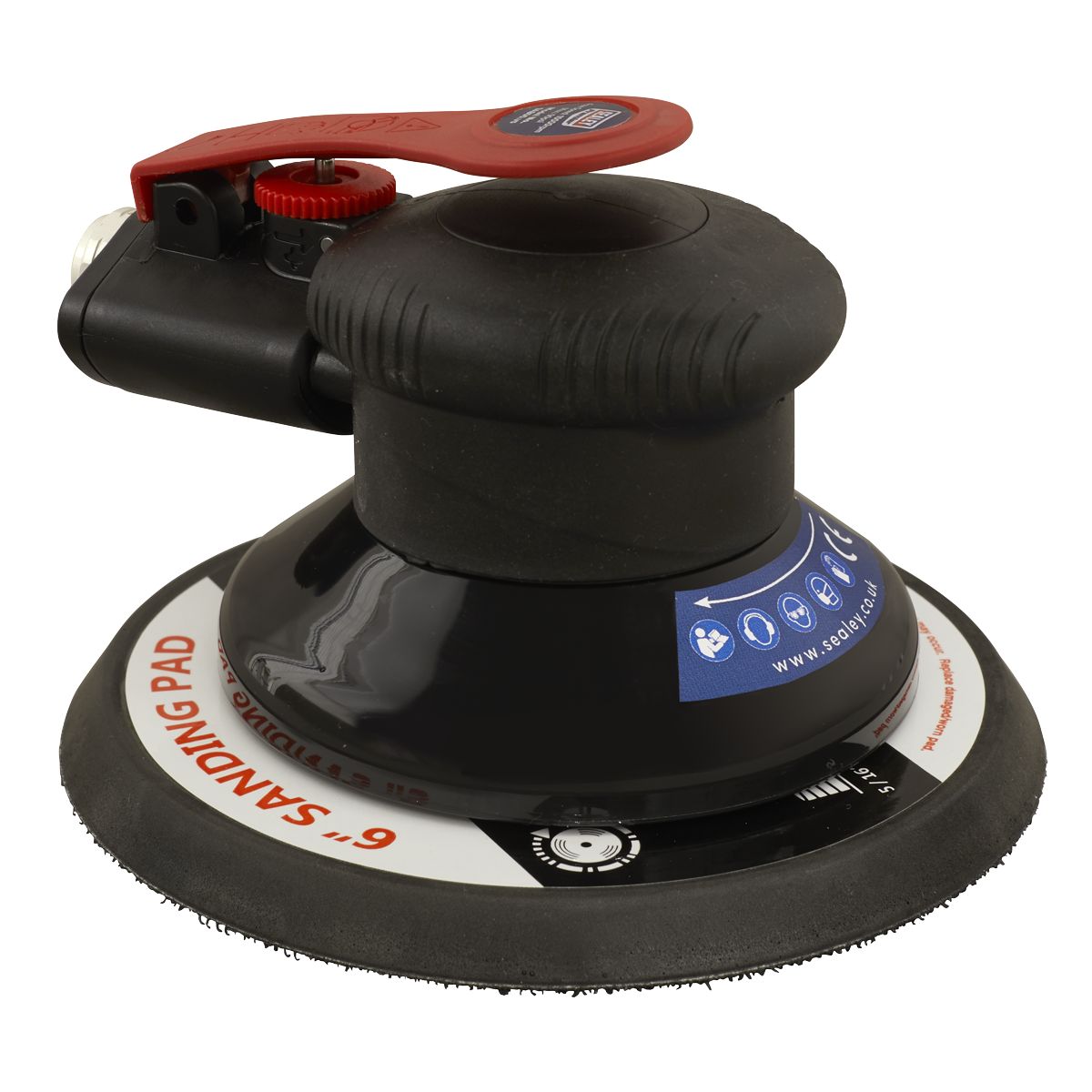 Sealey Premier Air Palm Orbital Sander 150mm - Image 2