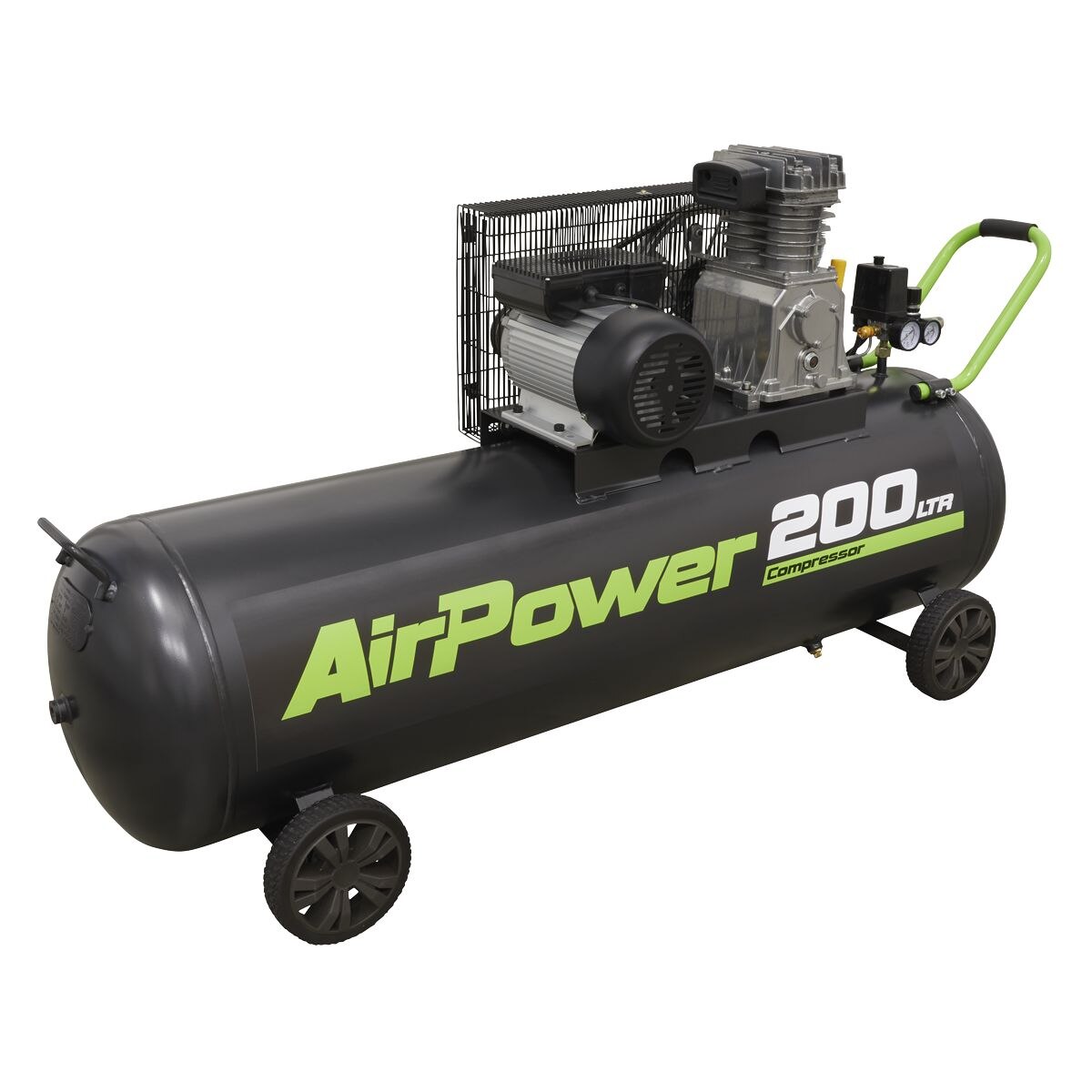 Sealey 200L Belt Drive Air Compressor 3hp - Image 2