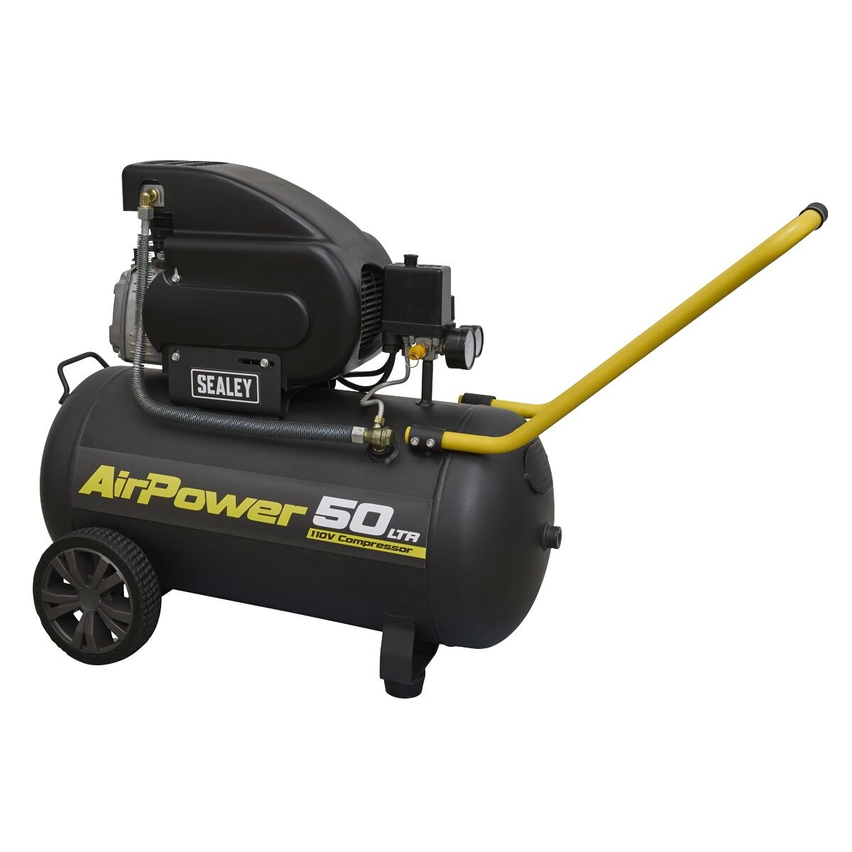 Sealey 50L Direct Drive Air Compressor 2hp 110V - Image 1