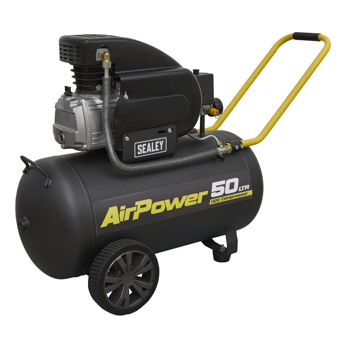 Sealey 50L Direct Drive Air Compressor 2hp 110V - Image 2