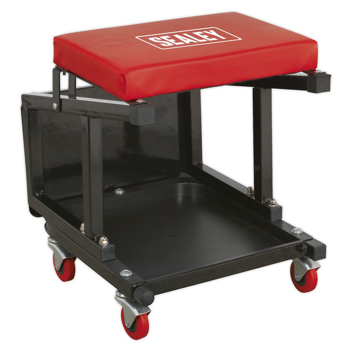 Sealey Mechanic's Utility Seat & Step Stool - Image 1