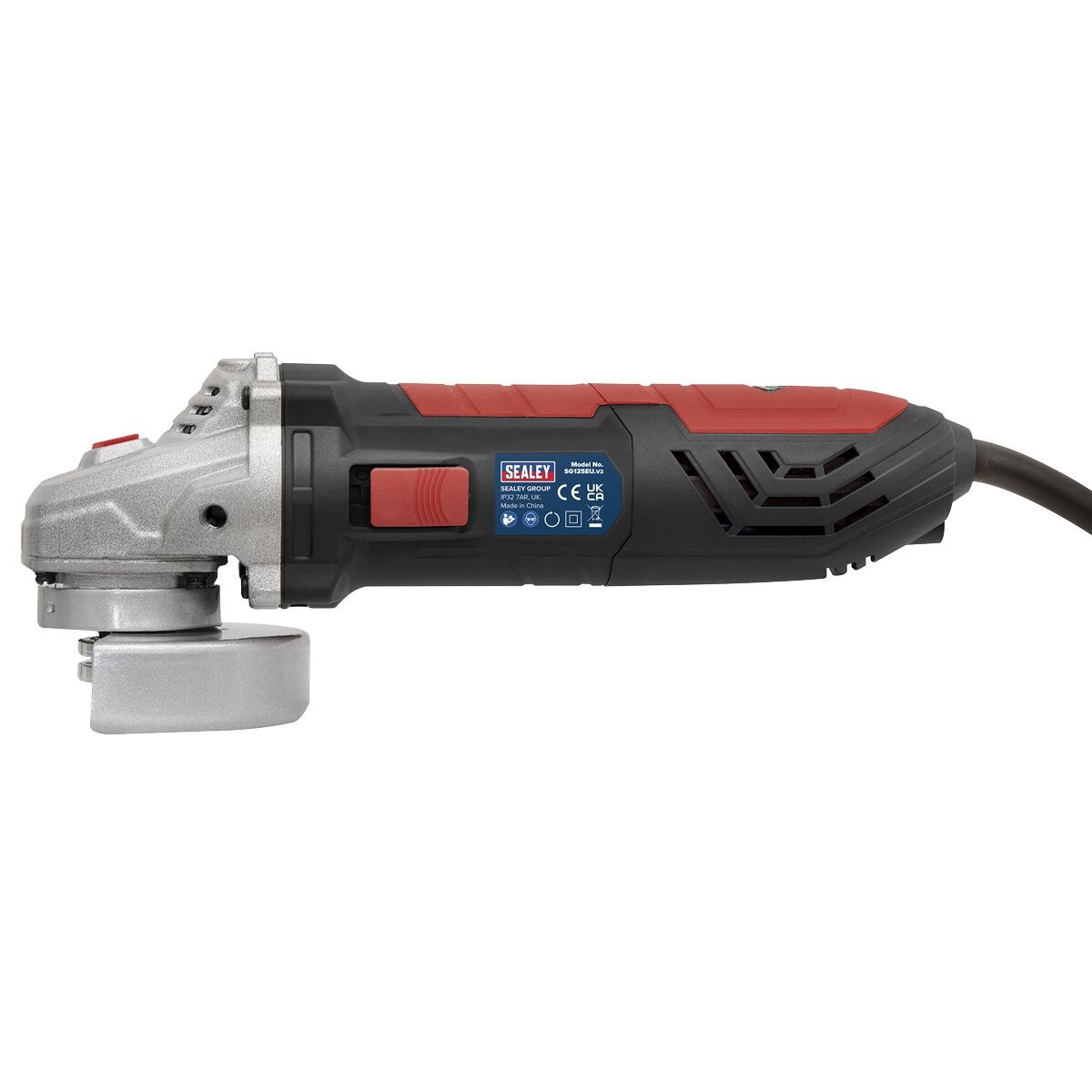 Sealey 125mm Angle Grinder with Schuko Plug 1000W/230V - Image 2