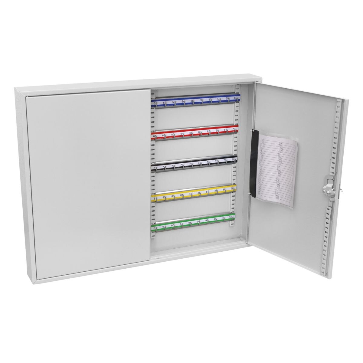 Sealey Wide Key Cabinet 100 Key Capacity - Image 3