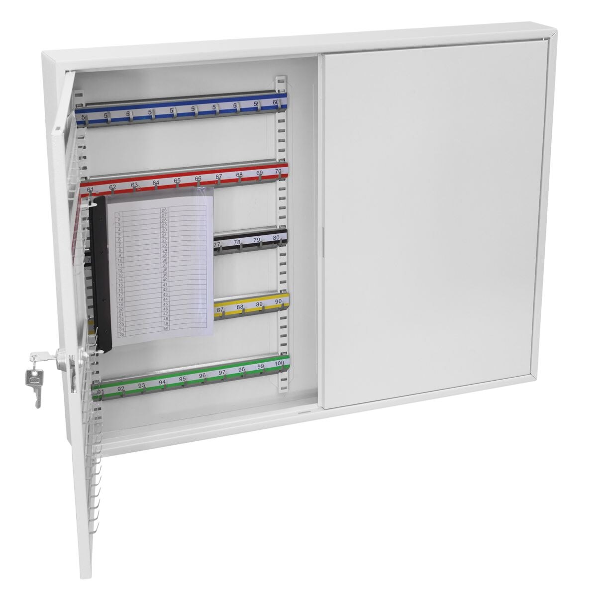 Sealey Wide Key Cabinet 200 Key Capacity - Image 3