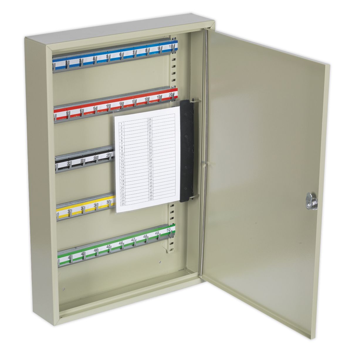 Sealey Key Cabinet 50 Key Capacity - Image 1