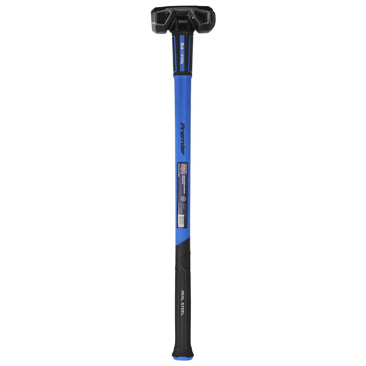 Sealey Premier Sledge Hammer with Fibreglass Shaft 6lb - Image 2