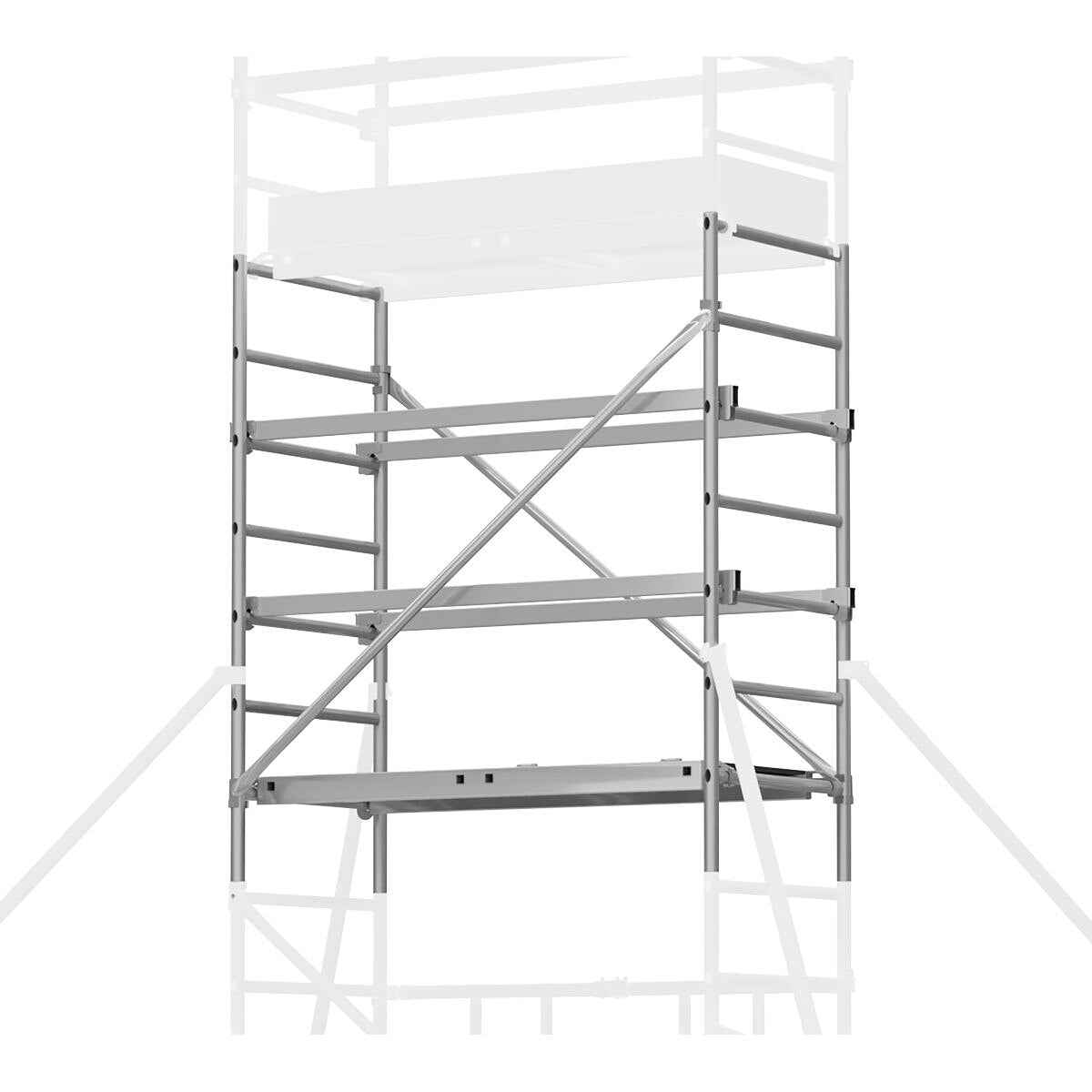 Sealey Platform Scaffold Tower Extension Pack 3 EN 1004-1 - Image 2