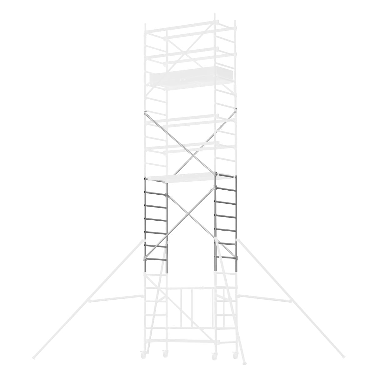 Sealey Platform Scaffold Tower Extension Pack 4 EN 1004-1 - Image 1