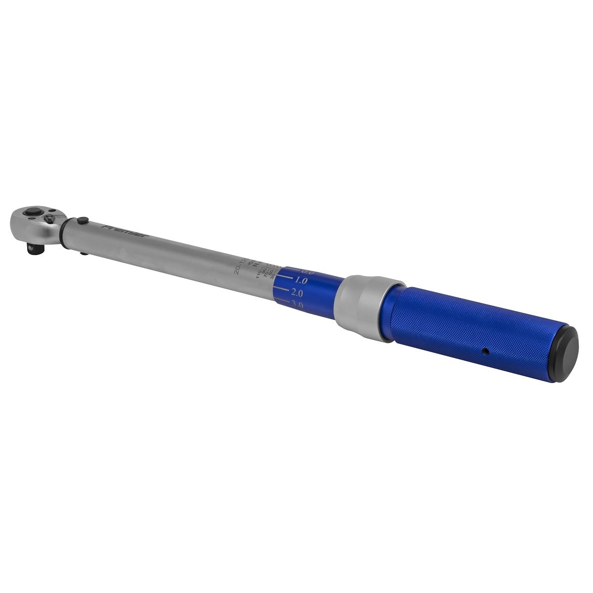 Sealey Premier Calibrated Micrometer Style Torque Wrench 3/8"Sq Drive 20-120Nm - Image 1