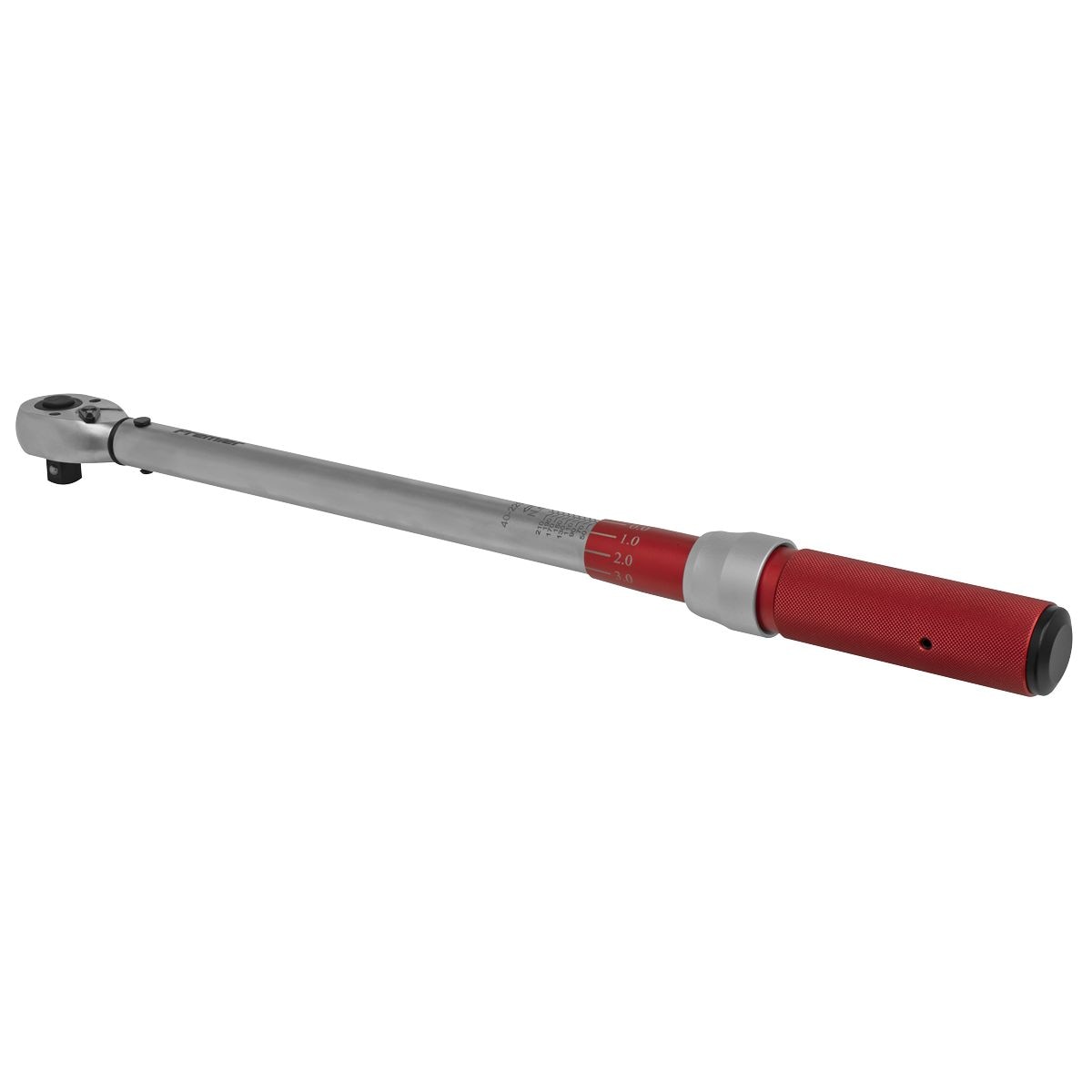 Sealey Premier Calibrated Micrometer Style Torque Wrench 1/2"Sq Drive 40-220Nm - Image 1