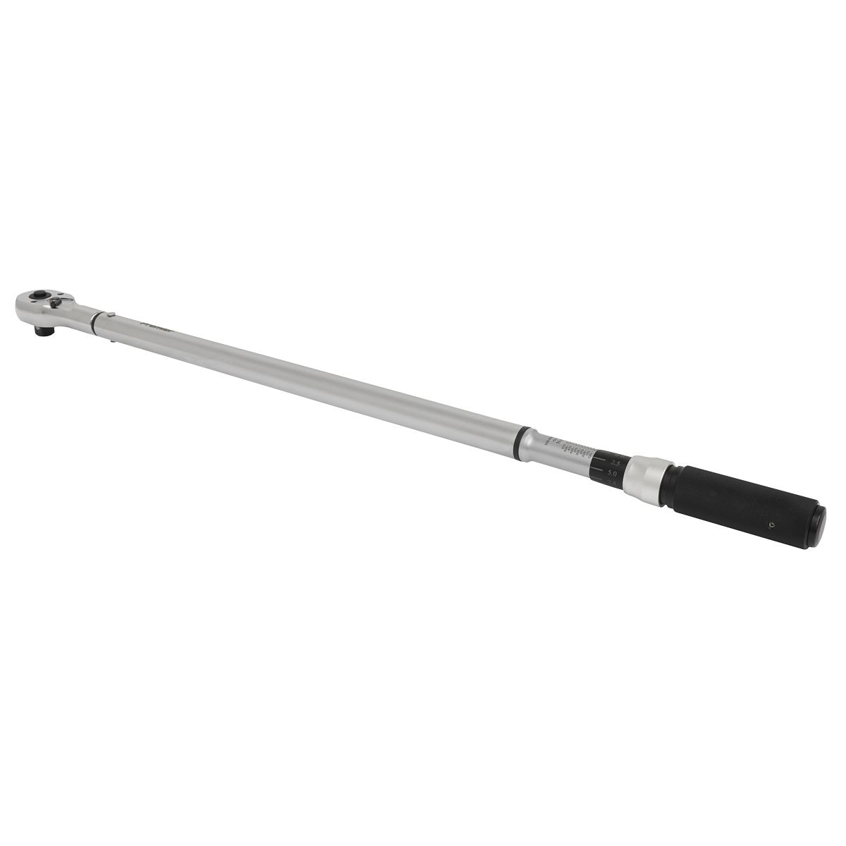 Sealey Premier Calibrated Micrometer Style Torque Wrench 3/4"Sq Drive 100-600Nm - Image 1