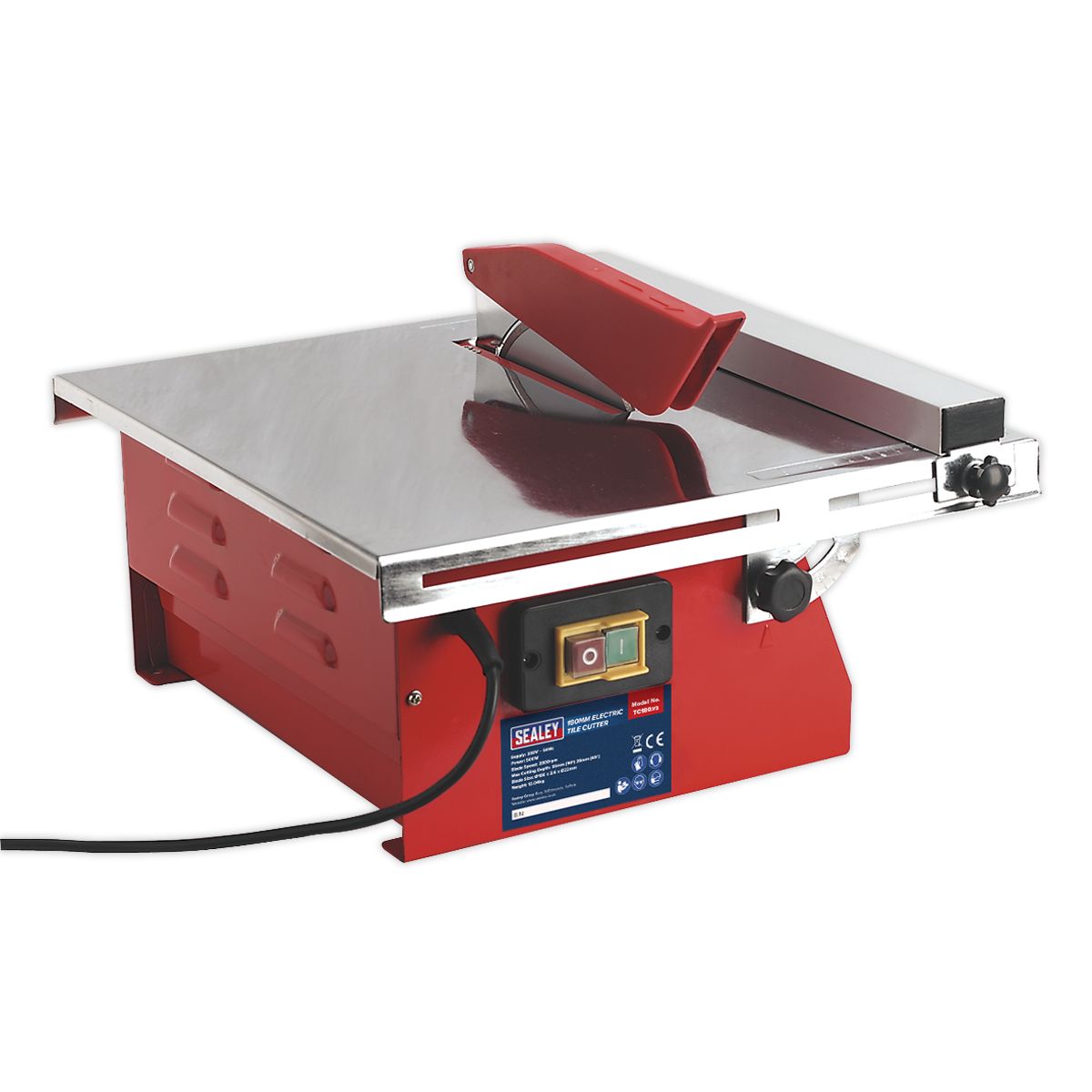 Sealey Tile Cutter 180mm 230V - Image 1