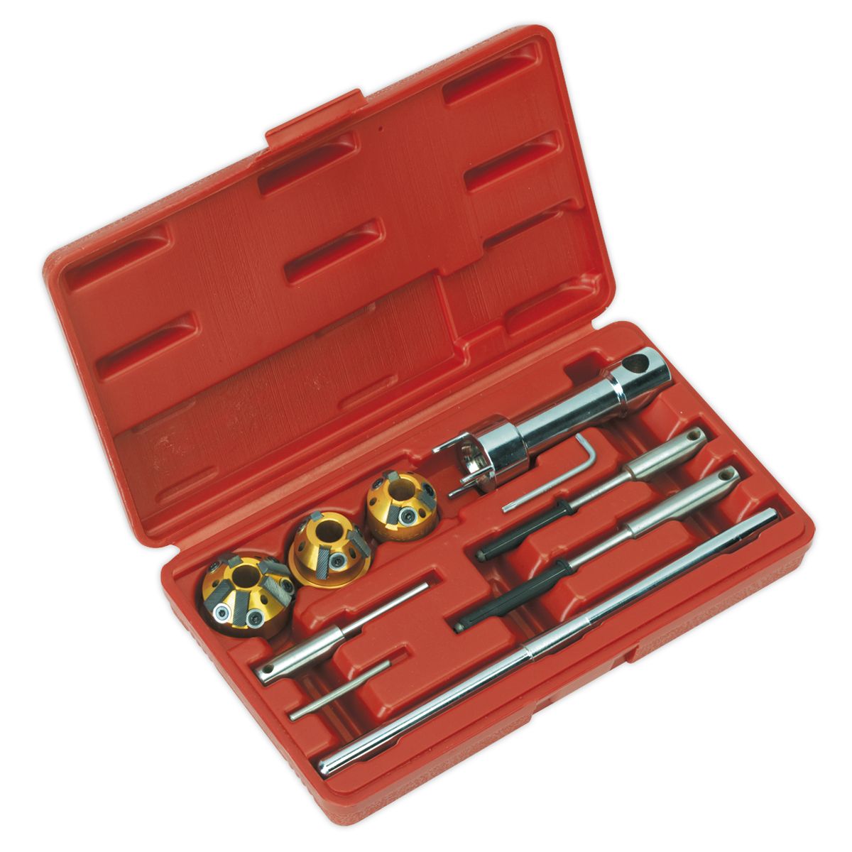 Sealey Valve Seat Cutter Set 10pc - Image 1