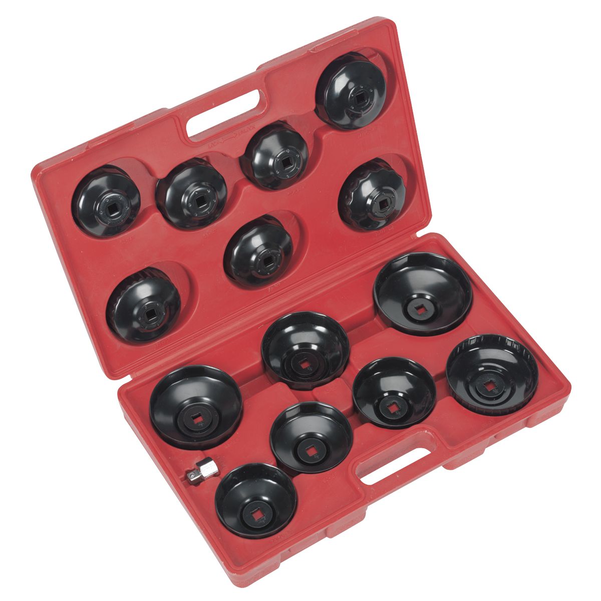 Sealey Oil Filter Cap Wrench Set 15pc - Image 1