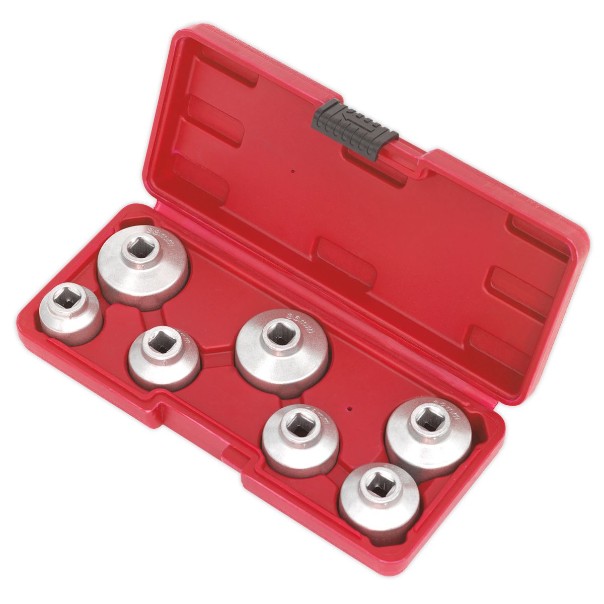 Sealey Oil Filter Cap Wrench Set 7pc - Image 2