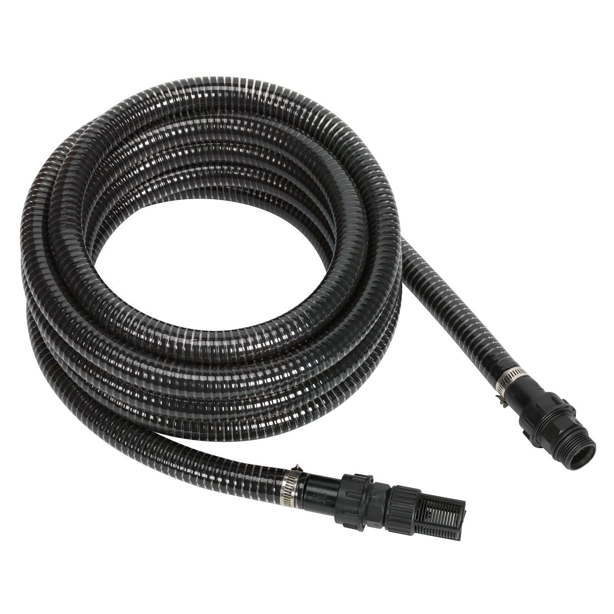 Sealey Solid Wall Suction Hose 25mm x 7m - Image 1