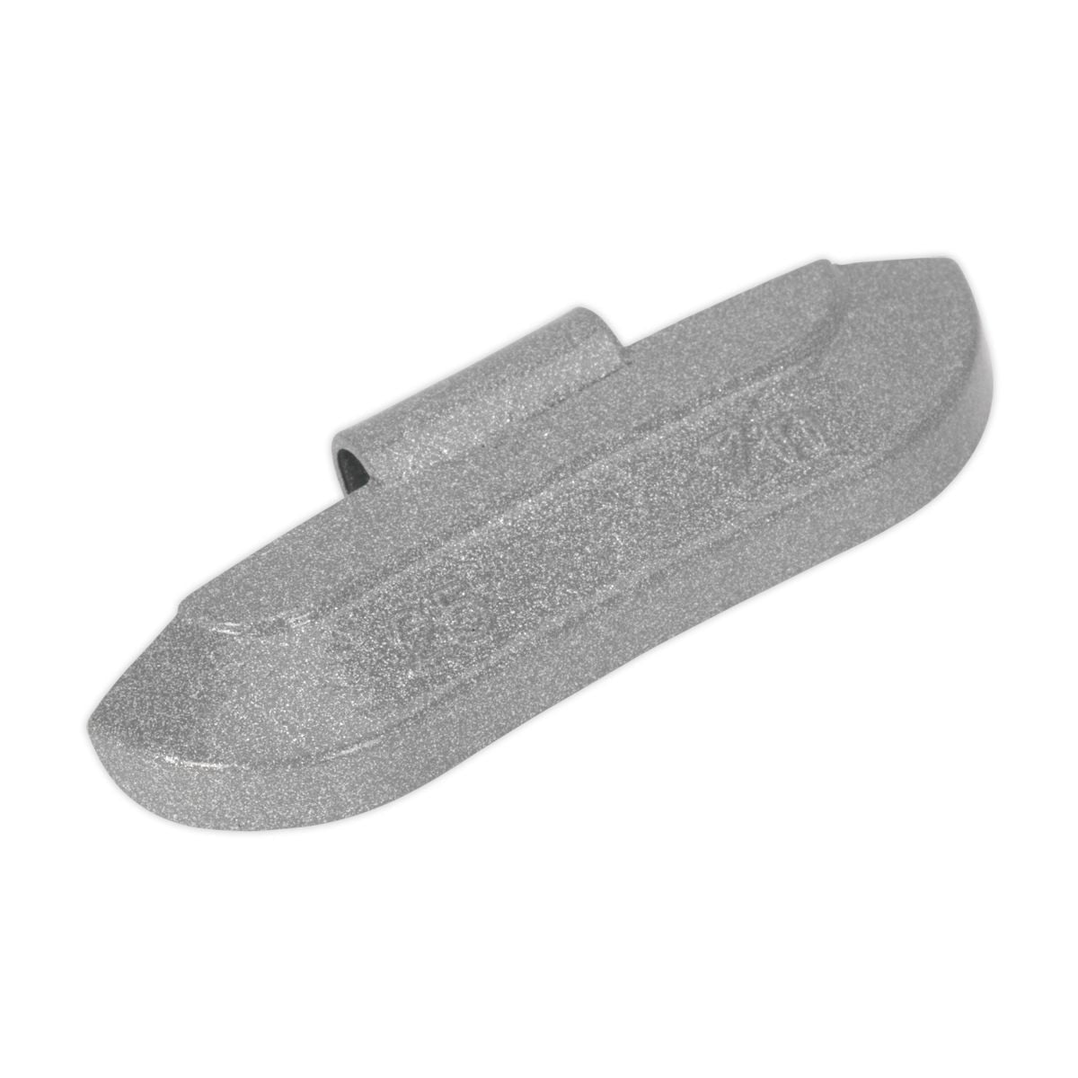 Sealey Zinc Plated Hammer-On Wheel Weight for Steel Wheels 25g - Pack of 100 - Image 1