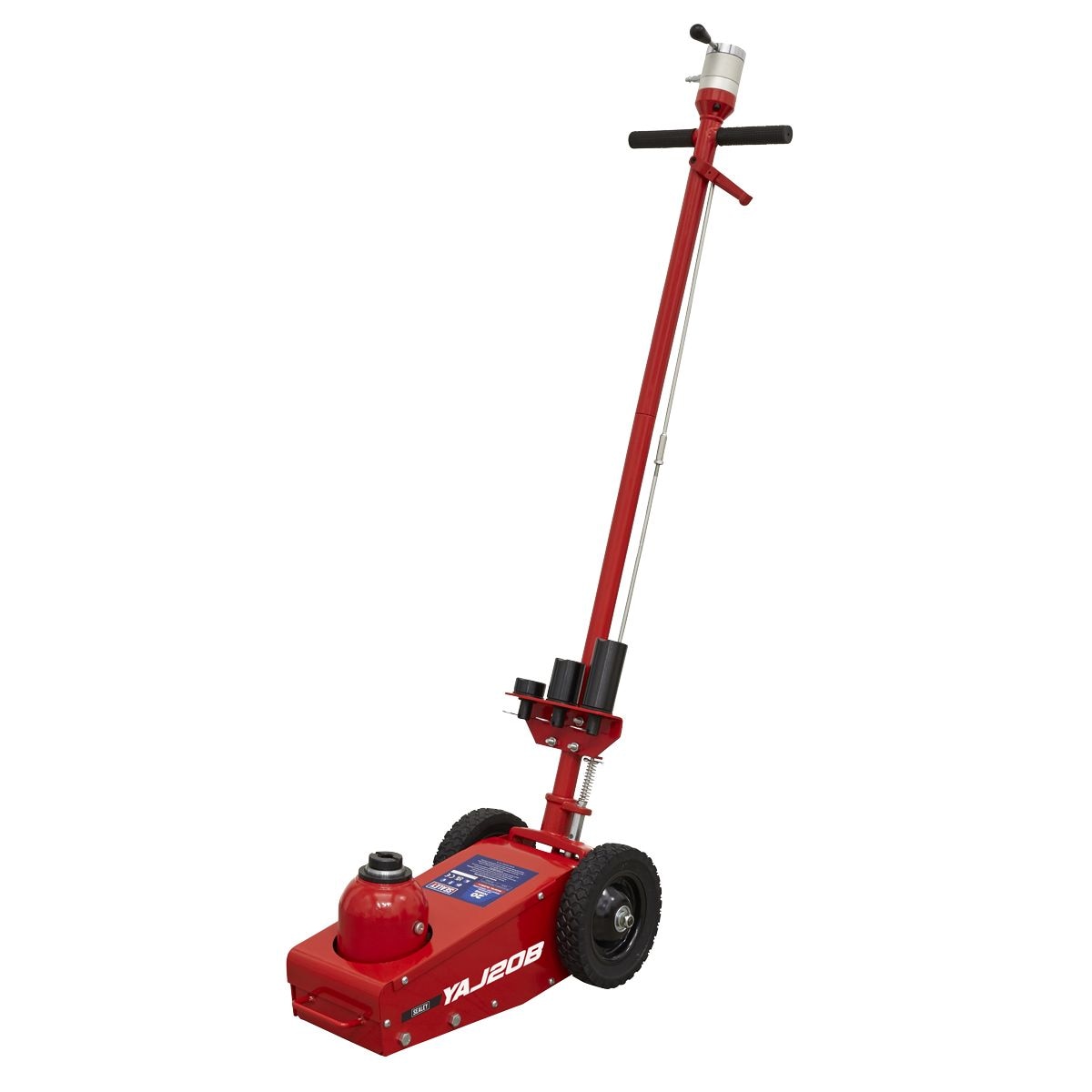 Sealey Air Operated Single Stage Trolley Jack 20 Tonne - Image 3