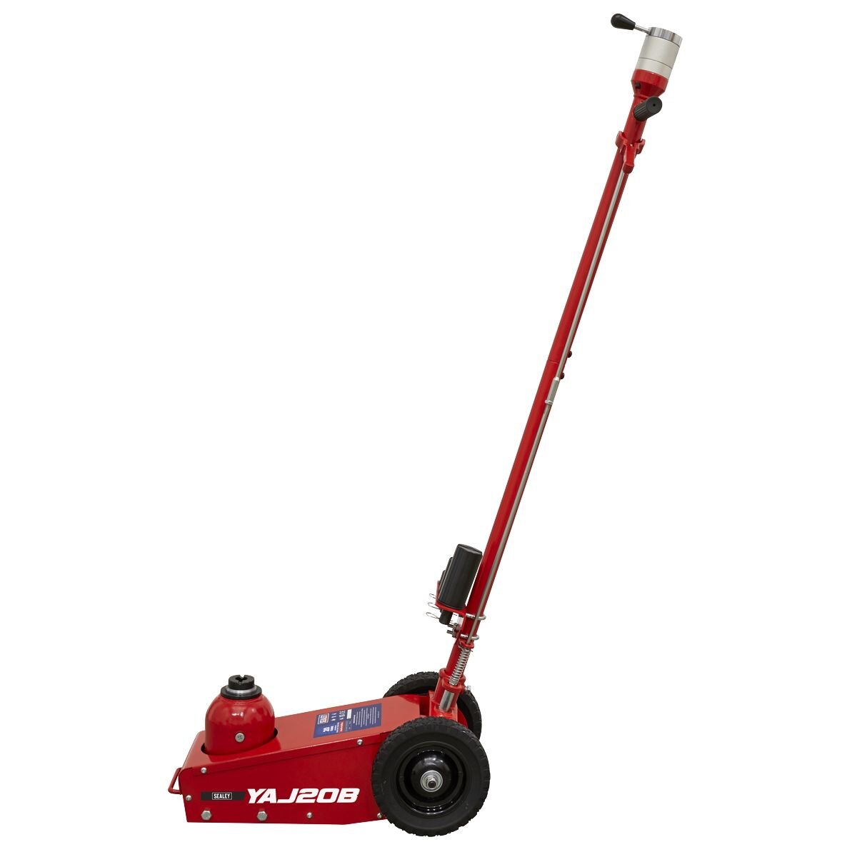 Sealey Air Operated Single Stage Trolley Jack 20 Tonne - Image 4