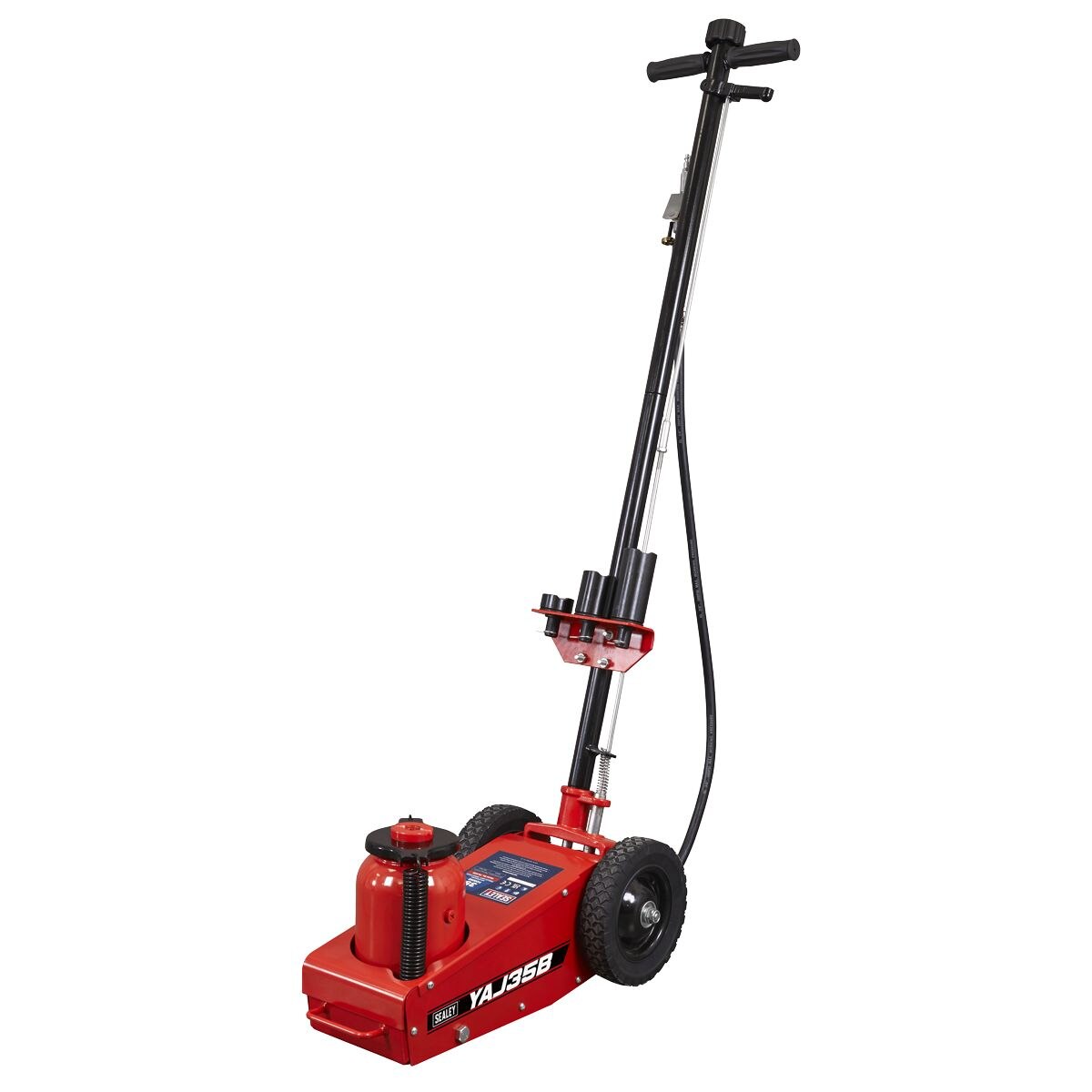 Sealey Air Operated Single Stage Trolley Jack 35 Tonne - Image 2