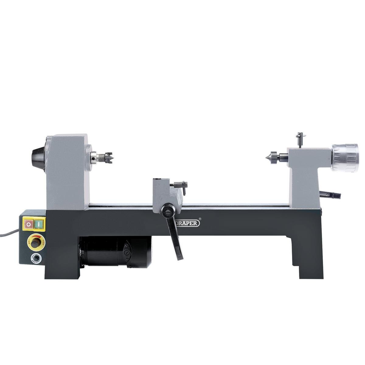 Draper 230V Variable Speed Mini Wood Lathe, 250W - Image 2