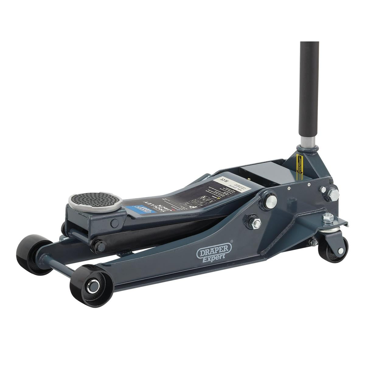 Draper Expert Professional Low Profile Garage Trolley Jack, 4 Tonne - Image 1