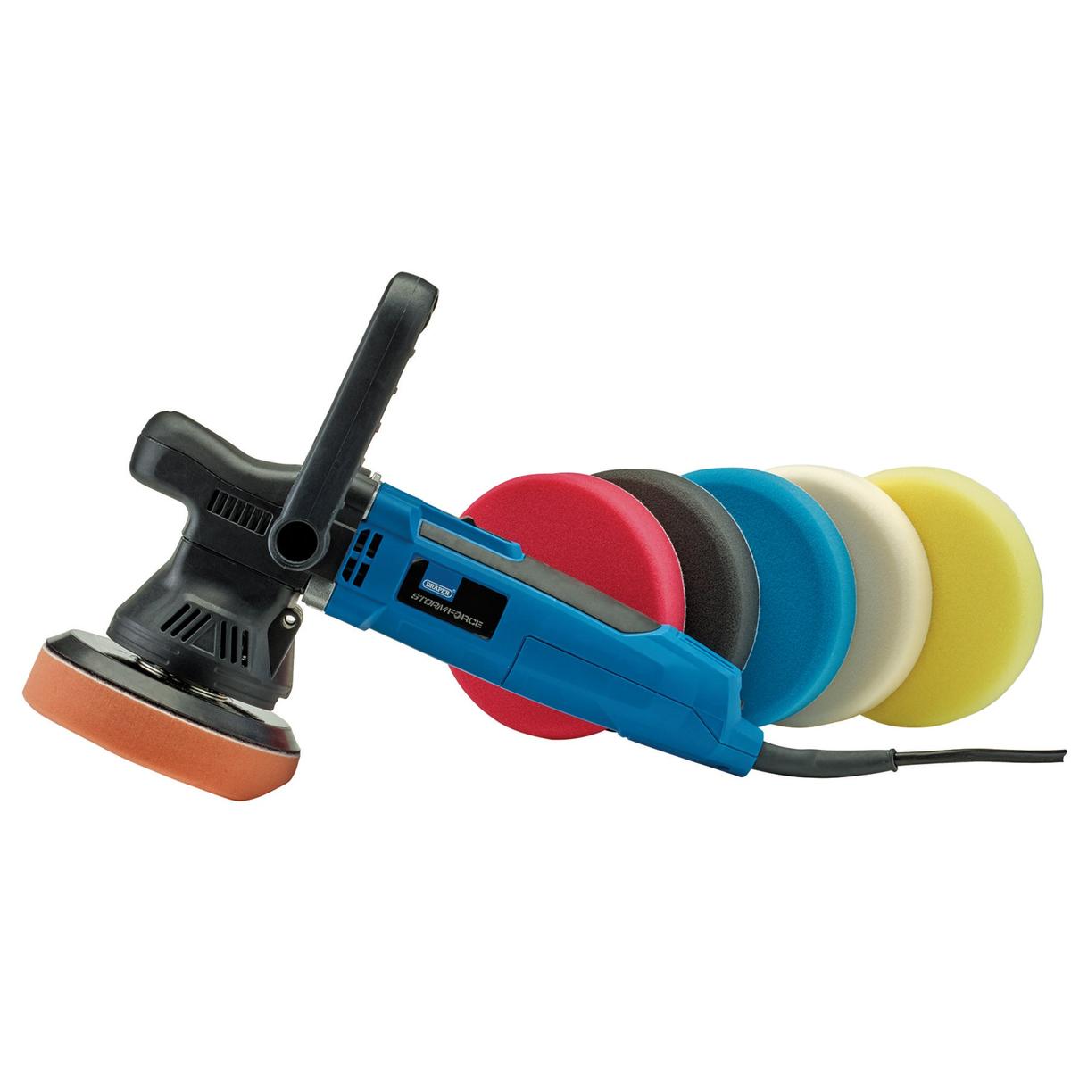 Draper Dual Action Polisher Kit, 125mm - Image 2