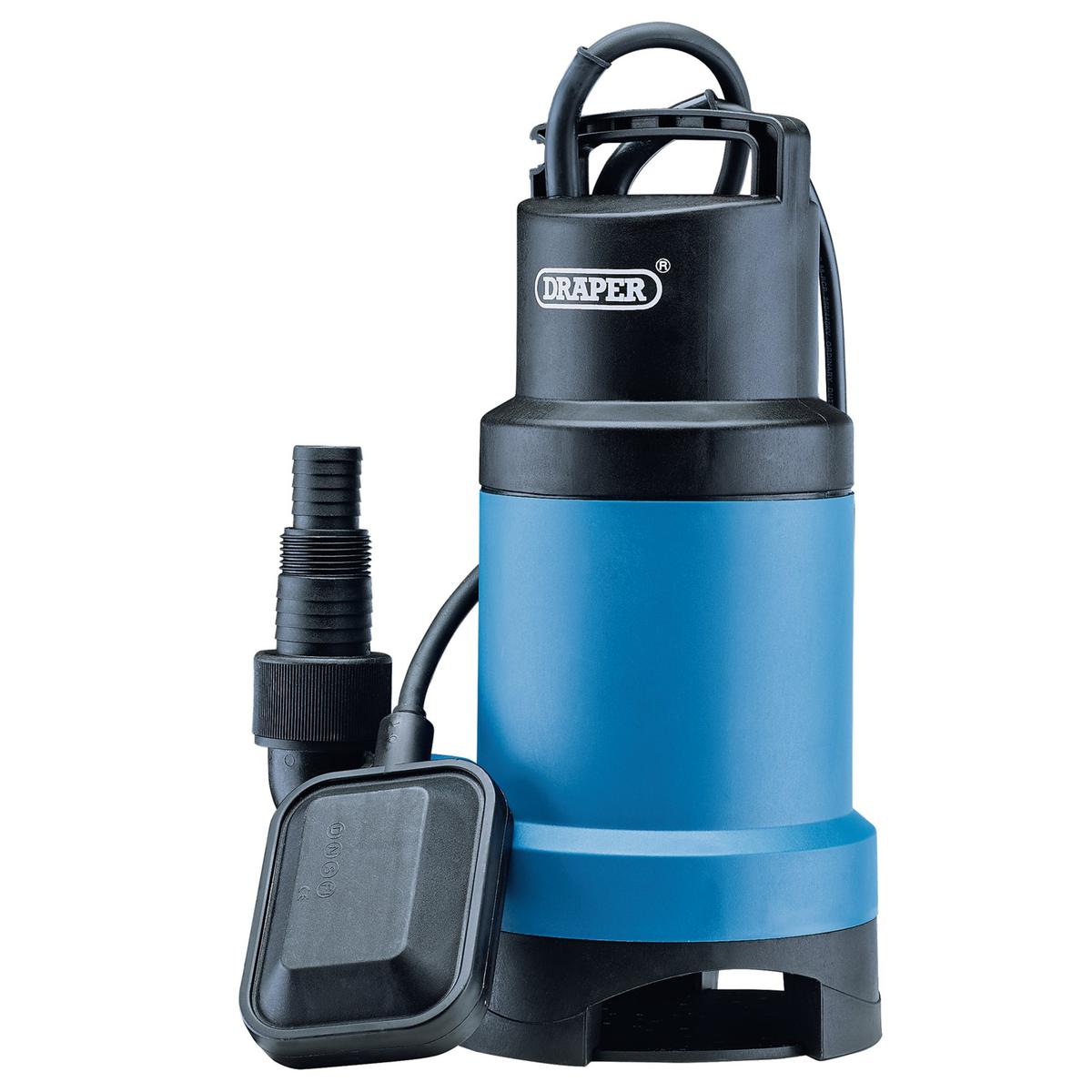 Draper Submersible Dirty Water Pump with Float Switch, 166L/min, 550W - Image 1