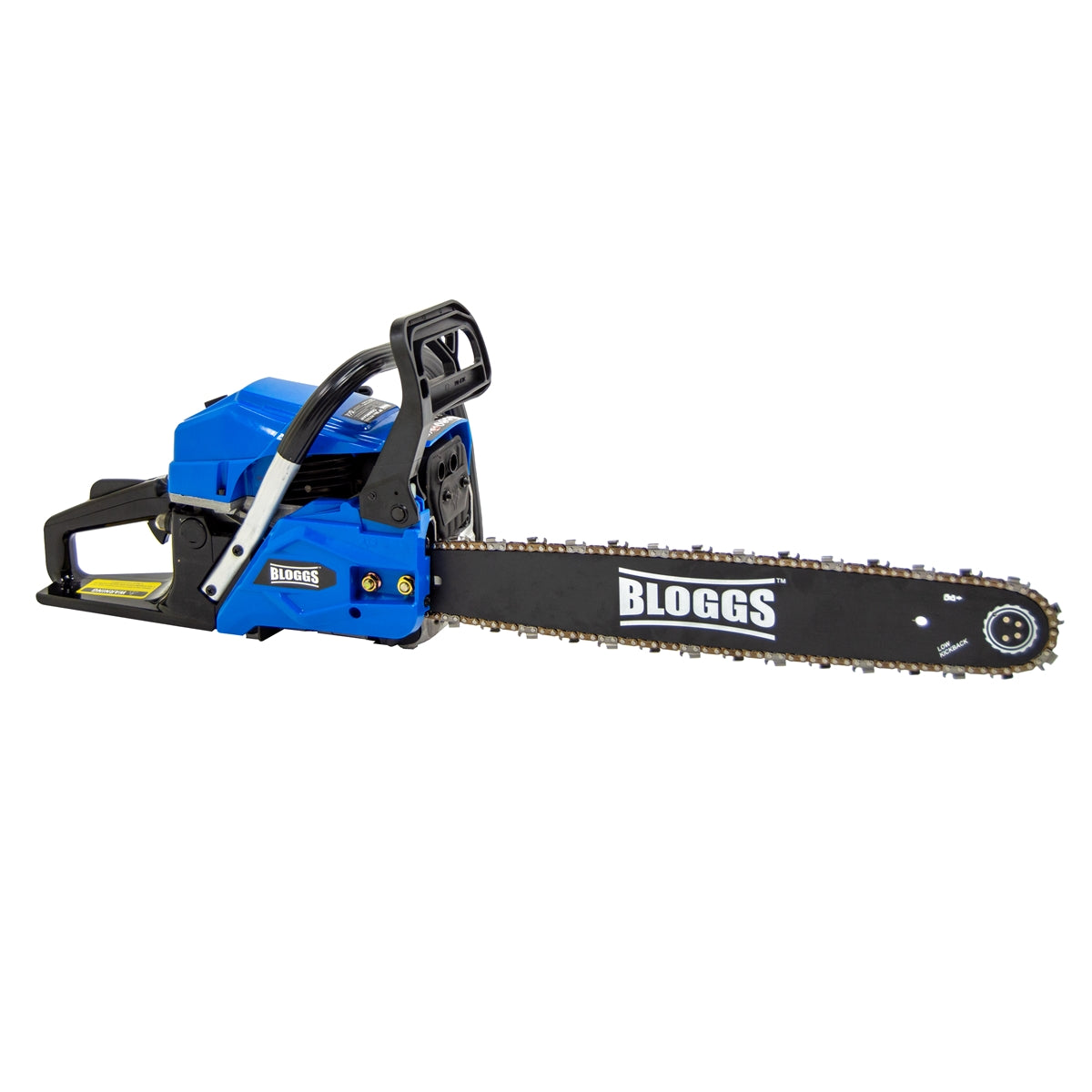 Bloggs 20" Petrol Chainsaw 58cc Easy Start + Extra Chain